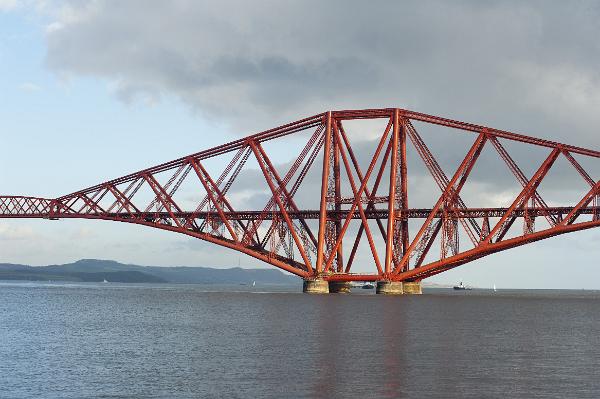 cantilever bridge The famous forth rail bridge in scotland, the canteliver design was chosen after the faliure of a bridge similiar to the original design proposed. the bridge is considdered an engineering masterpiece of the victorian era, each tower is 100m tall and stands of large stone caissons