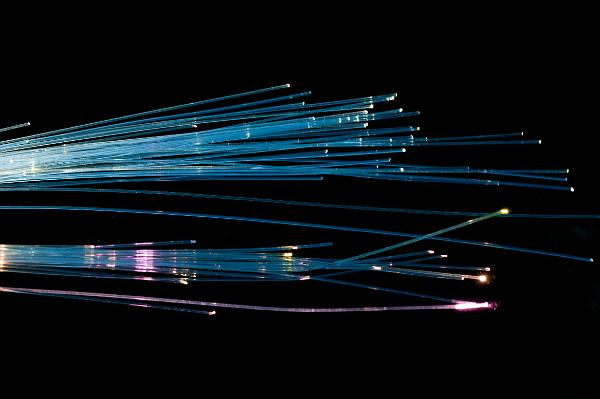 Free Stock Image Of Thin Fiber Optic Strands Glowing